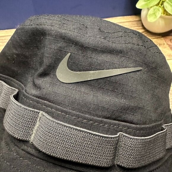 Nike Dri-FIT Apex Bucket Hat NWT Size Small (Black) Adult Unisex (FB5621-010) - Picture 3 of 12
